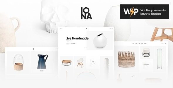 Iona v1.0.8 Handmade & Crafts Shop WordPress Theme