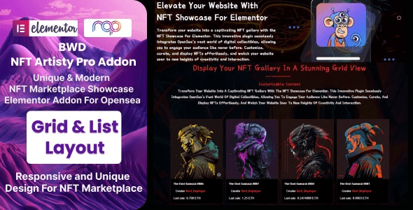 NFT Artisty Pro v1.0 (OpenSea NFT Marketplace)