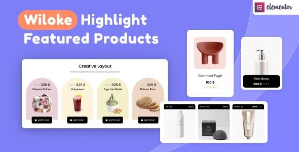 Wiloke Highlight Featured Products for Elementor v.1.0.1