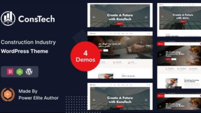 Constech v.1.0.0 – Construction WordPress Theme