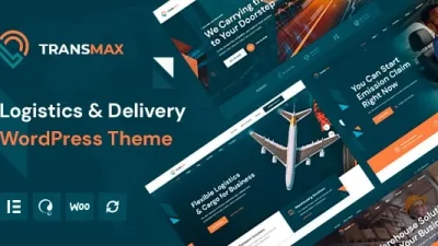 Transmax v1.0.15 Logistics & Delivery Company WordPress Theme