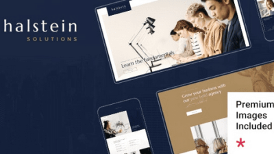 Halstein Nulled Business Consulting Free Download