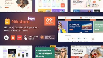 Nikstore Creative Multipurpose WooCommerce Theme Nulled Free Download
