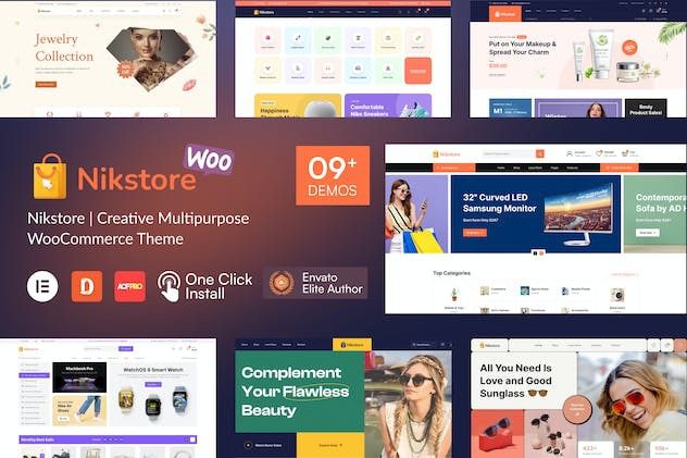 Nikstore Creative Multipurpose WooCommerce Theme Nulled Free Download