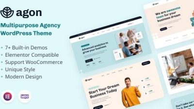 Agon v.1.0.5 Multipurpose Agency WordPress Theme