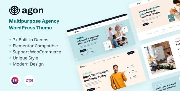 Agon v.1.0.5 Multipurpose Agency WordPress Theme