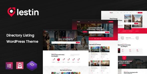 Lestin v1.0.0 Directory Listing WordPress Theme