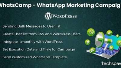 WhatsCamp WhatsApp Marketing Campaign for WordPress Free Download