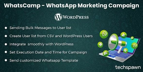 WhatsCamp WhatsApp Marketing Campaign for WordPress Free Download