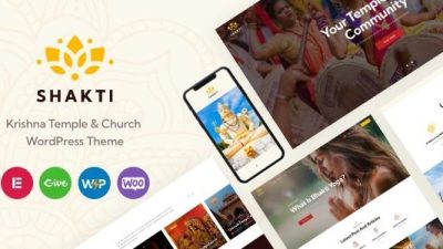 Shakti v1.7.0 Krishna Temple & Church WordPress Theme