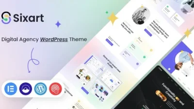 Sixart v1.0.2 Digital Agency WordPress Theme