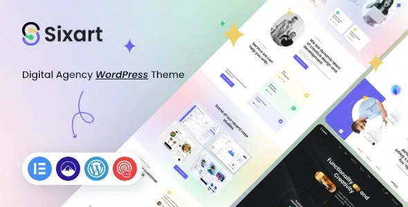 Sixart v1.0.2 Digital Agency WordPress Theme