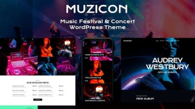 [Activated] Muzicon v1.4.0 Music Festival & Concert WordPress Theme