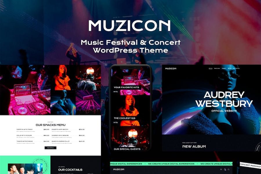 [Activated] Muzicon v1.4.0 Music Festival & Concert WordPress Theme