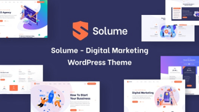 Solume v1.0.4 Digital Marketing WordPress Theme