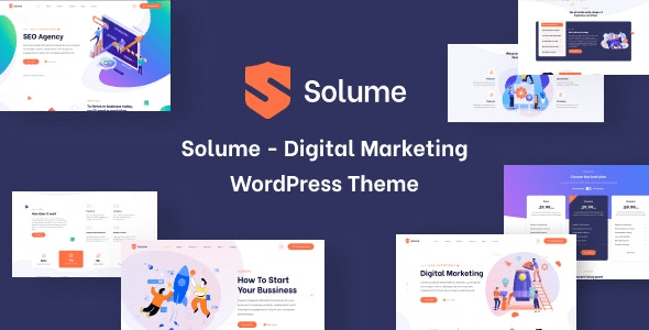 Solume v1.0.4 Digital Marketing WordPress Theme