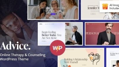 Advice v1.2.0 Online Therapy & Counseling WordPress Theme
