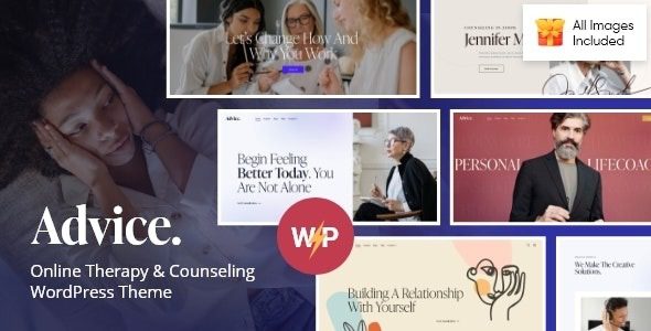 Advice v1.2.0 Online Therapy & Counseling WordPress Theme