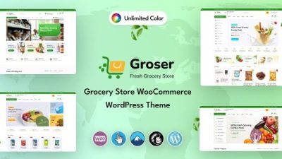 Groser v1.0.2 Grocery Store WooCommerce