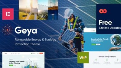 Geya v1.6 NonProfit & Ecology Protection WordPress Theme