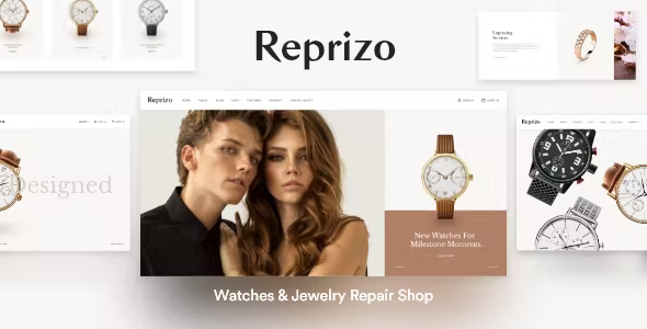 Reprizo v1.0.8 Jewelry & Watch Shop WordPress Theme