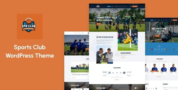 SpoClub v1.0.4 Sports Club WordPress Theme