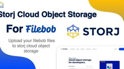 Storj Cloud Object Storage Add-on For Filebob Free Download