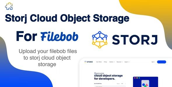 Storj Cloud Object Storage Add-on For Filebob Free Download