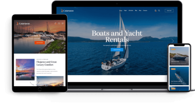 Fix* Catamaran v1.5.0 Yacht Club & Boat Rental WordPress theme