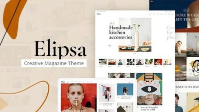 Elipsa v1.2.1 Creative Magazine Theme