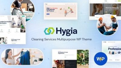 Hygia v1.3.0 Cleaning Services Multipurpose WordPress Theme