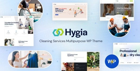 Hygia v1.3.0 Cleaning Services Multipurpose WordPress Theme