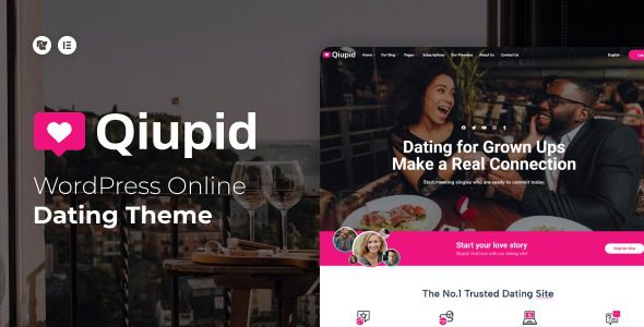 Qiupid v.1.3 WordPress Dating Theme