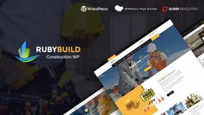 RubyBuild (v2.3) Building & Construction WordPress Theme