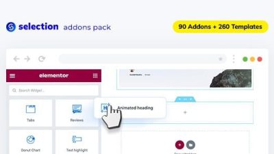 Selection v1.12.1 – Elementor Addons Pack for WordPress