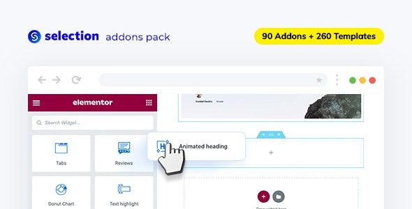 Selection v1.12.1 – Elementor Addons Pack for WordPress