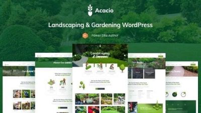 Acacio v1.1.2 Landscape & Gardening By fox-themes