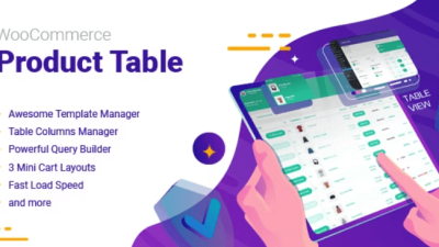 WooCommerce Product Table Nulled