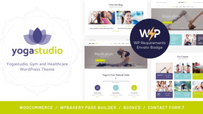 BeYoga v1.1.8 Yogastudio & Gym WordPress Theme #