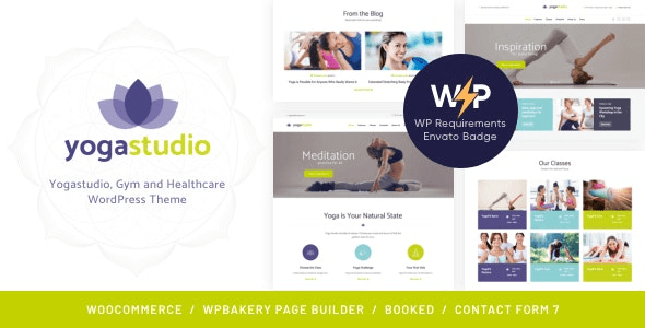 BeYoga v1.1.8 Yogastudio & Gym WordPress Theme #