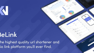 BeLink v3.0.4 Bio Link & URL Shortener Platform