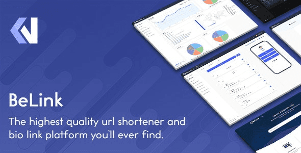 BeLink v3.0.4 Bio Link & URL Shortener Platform