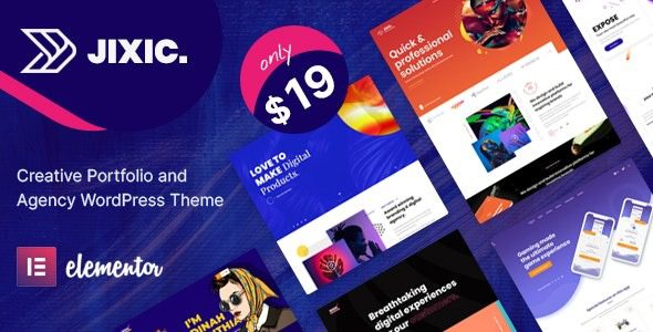 Jixic v1.6 Portfolio & Agency WordPress Theme