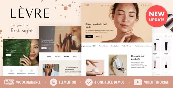 Levre Beauty Cosmetics Shop v4.6