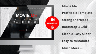 [Fixed*] Movie Me v5.5 One Page Responsive WordPress Theme
