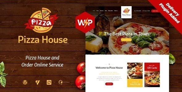 Pizza House v1.4.0 Restaurant / Cafe / Bistro WordPress Theme