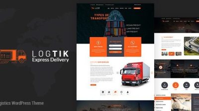 Logtik v2.0 WP Logistics, Cargo & Transportation
