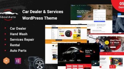 IdealAuto v3.3.8 Car Dealer & Services WordPress Theme