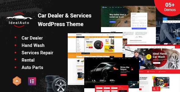 IdealAuto v3.3.8 Car Dealer & Services WordPress Theme