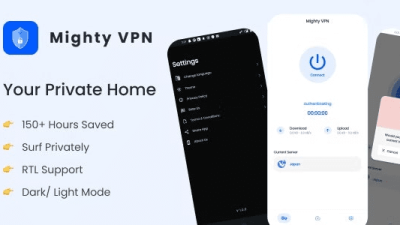 MightyVPN (v8.0) : Flutter app for Secure VPN and Fast Servers VPN